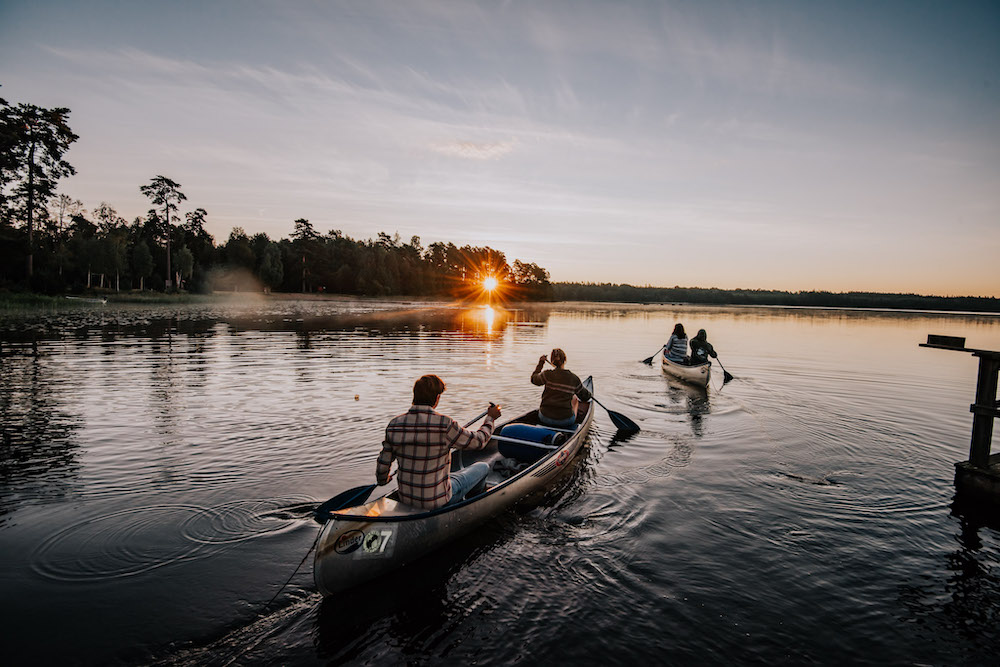 kanoen Nordic Woods activiteiten zweden
