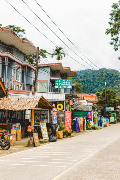 khao sok village thailand jungle