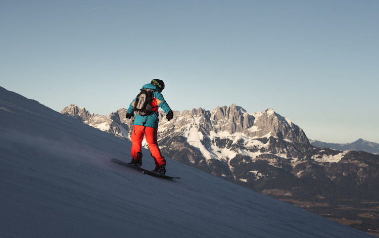 kirchberg-snowboarden-bergen-piste