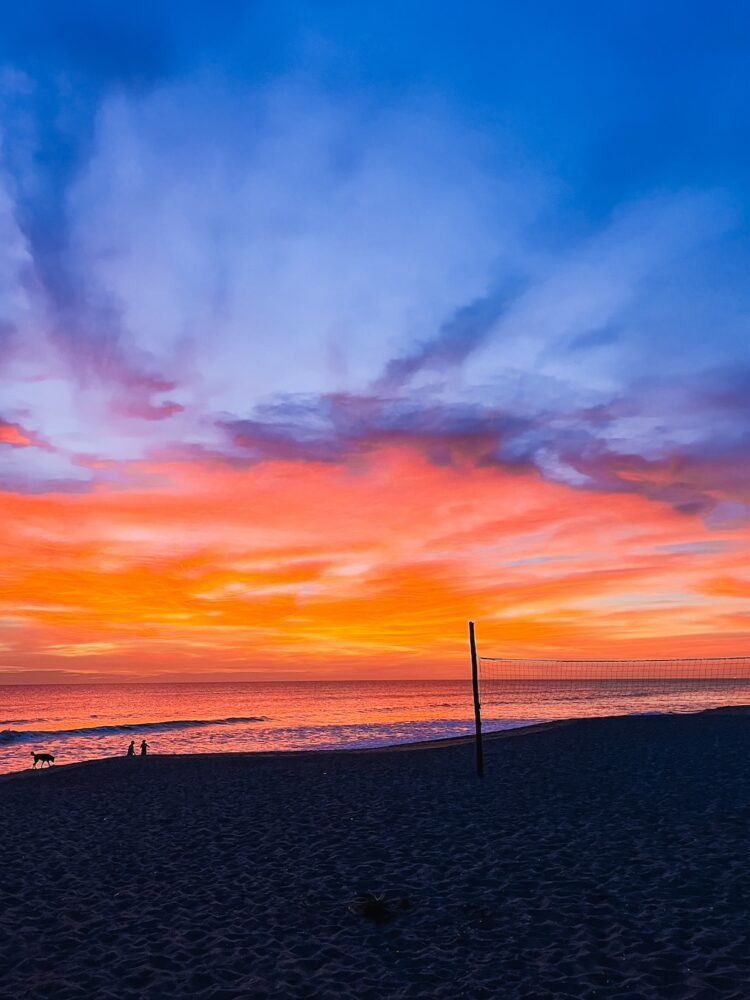 kleuren zonsondergang, Las Peñitas
