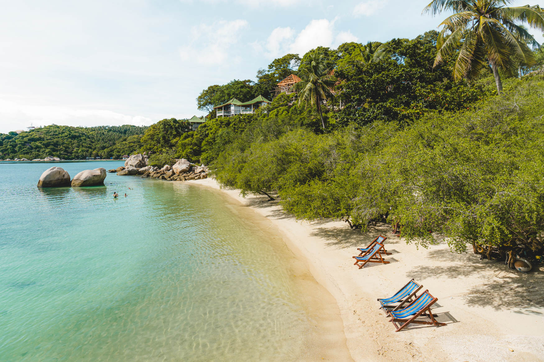 koh tao stranden