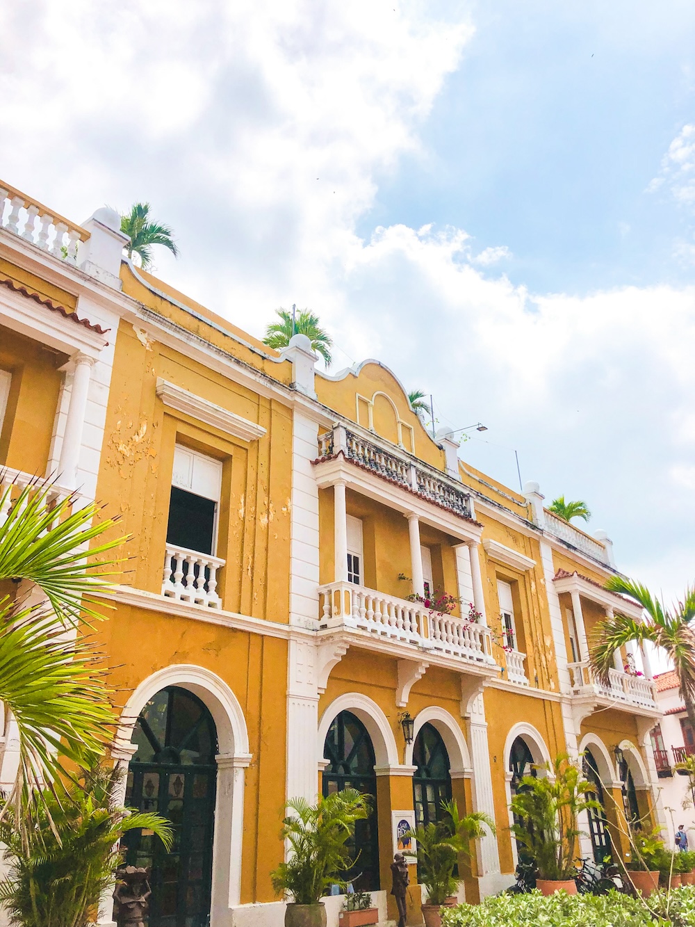 koloniaal gebouw Cartagena