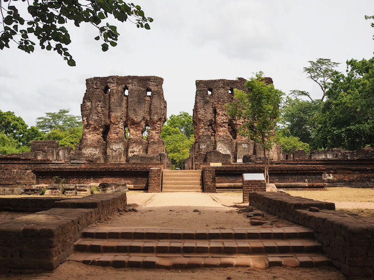 koninklijk paleis Polonnaruwa