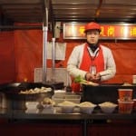 verkoper streetfood beijing