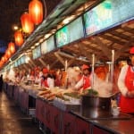 verkopers streetfood beijing