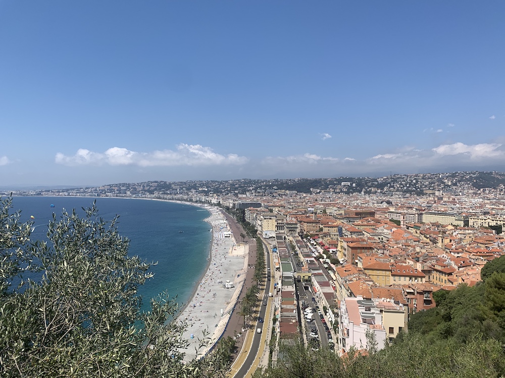 kustlijn van Nice stedentrip