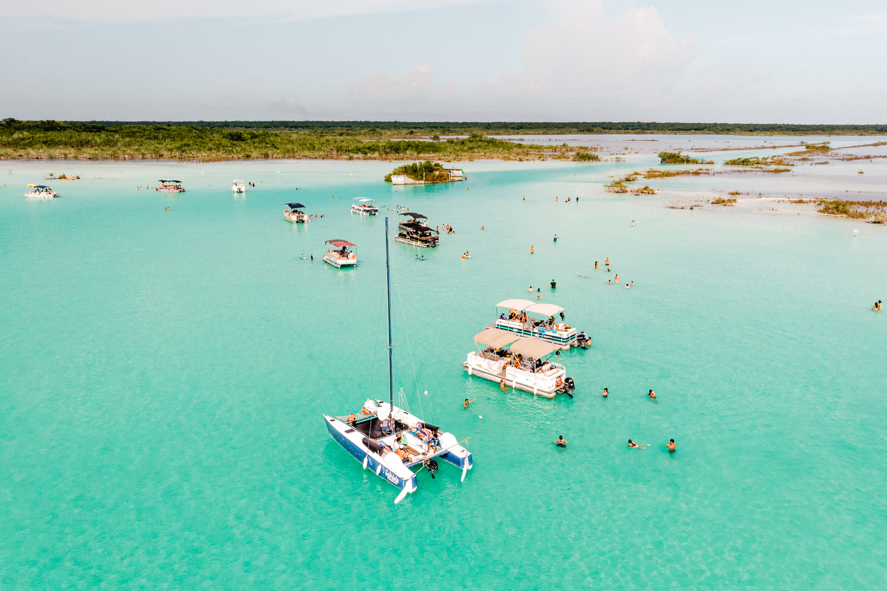 laguna bacalar mexico zeiltocht