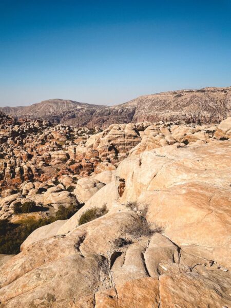 landschap Dana Jordanië