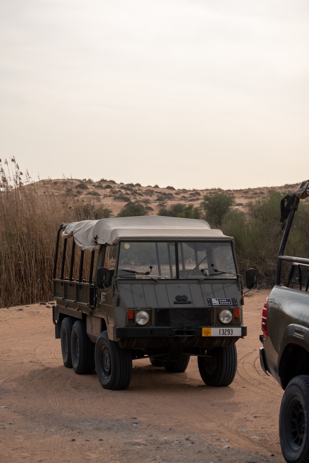 legerautootje Dubai Desert Conservation Reserve