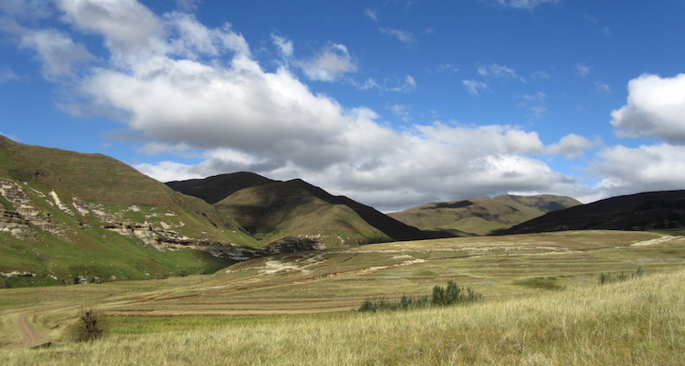 lesotho landschap tour reizen