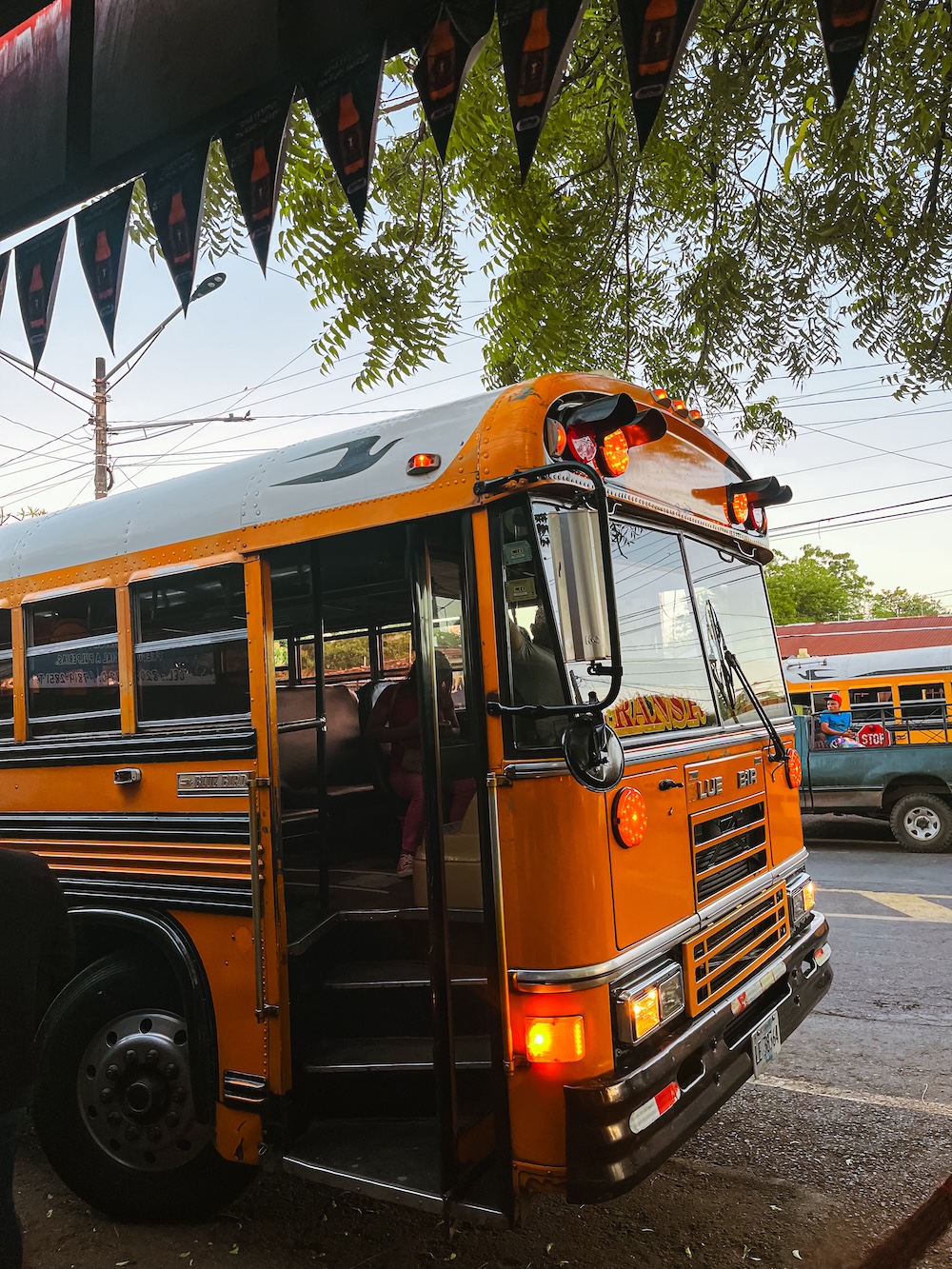 lokale bus, Las Peñitas Nicaragua