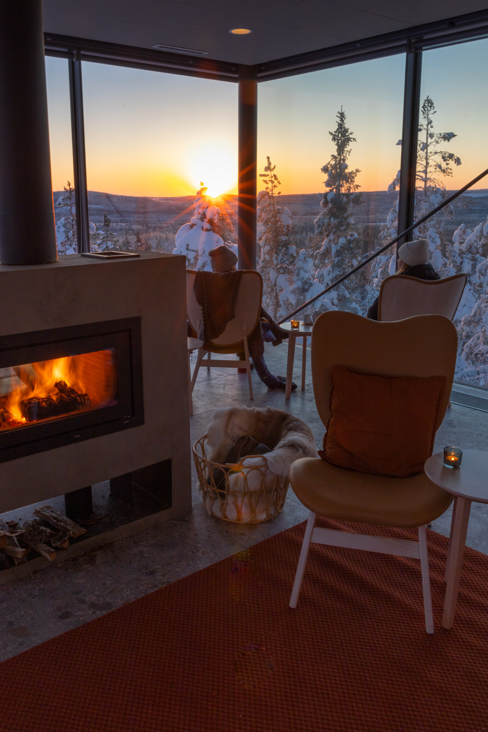 lounge Lapland View Lodge