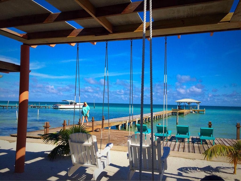 magic beach resort belize caye caulker