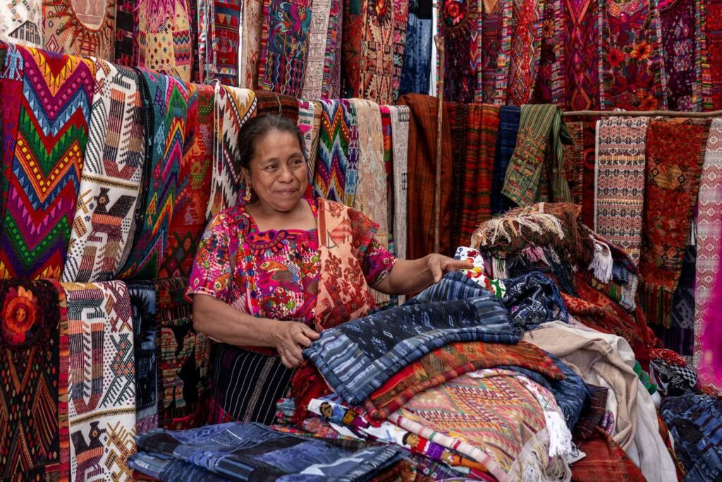 marktvrouw Chichicastenango