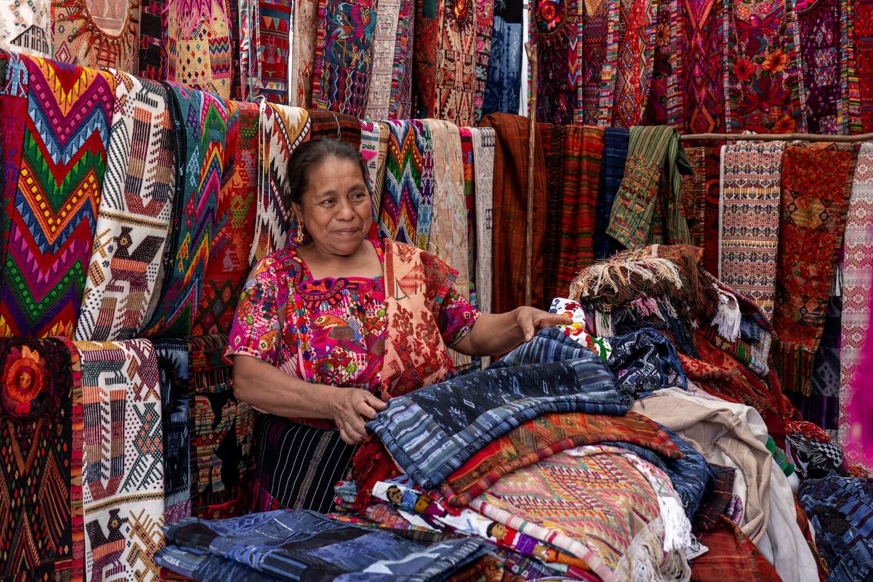 marktvrouw Chichicastenango
