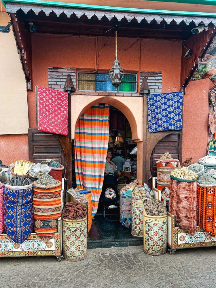 marrakech medina marokko