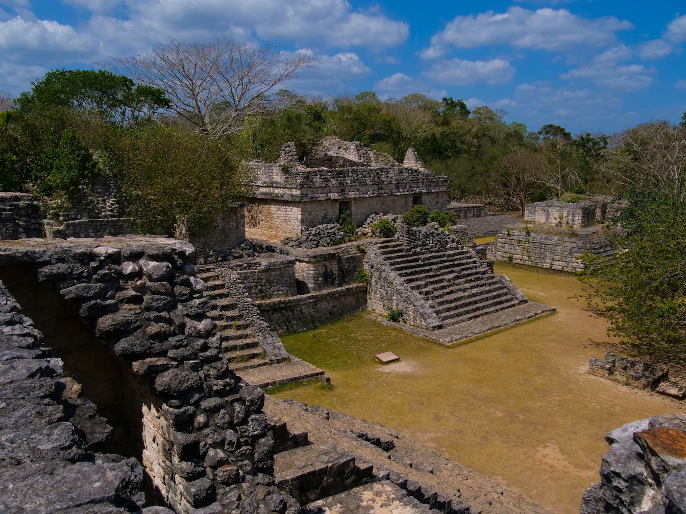 mexico Ek-Balam maya tempel