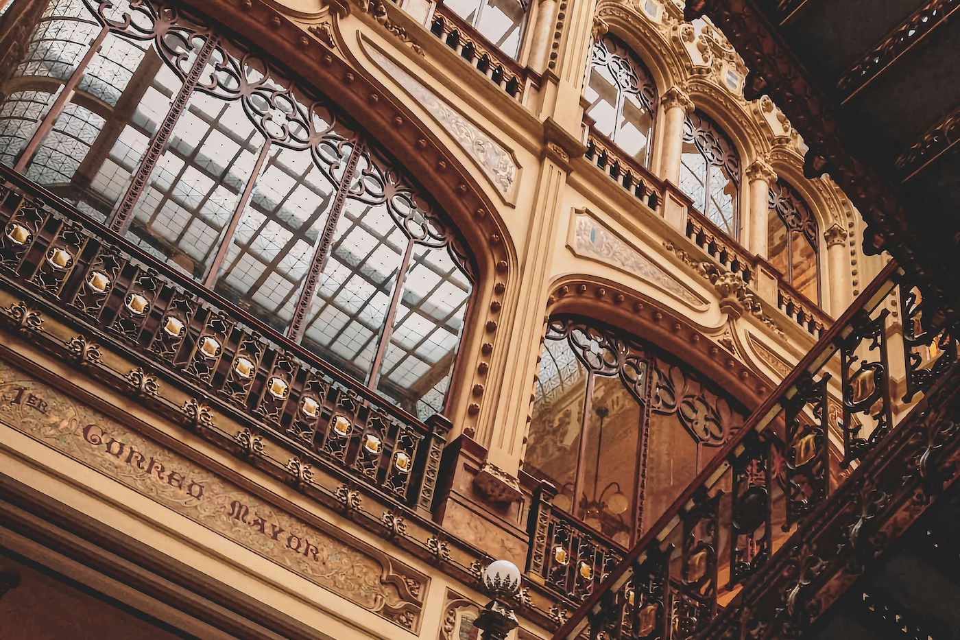 Palacio Postal (postkantoor) in Mexico-Stad