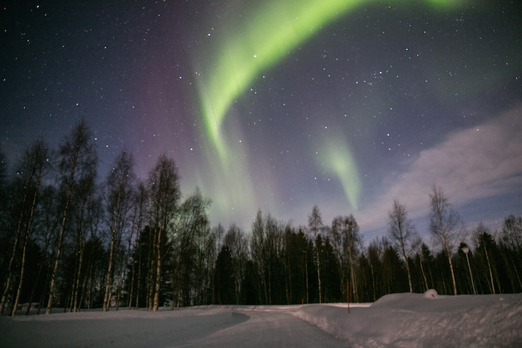 noorderlicht in lapland