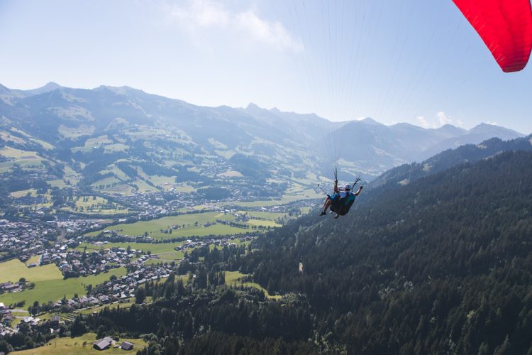 oostenrijk Kitzbuhel paragliden