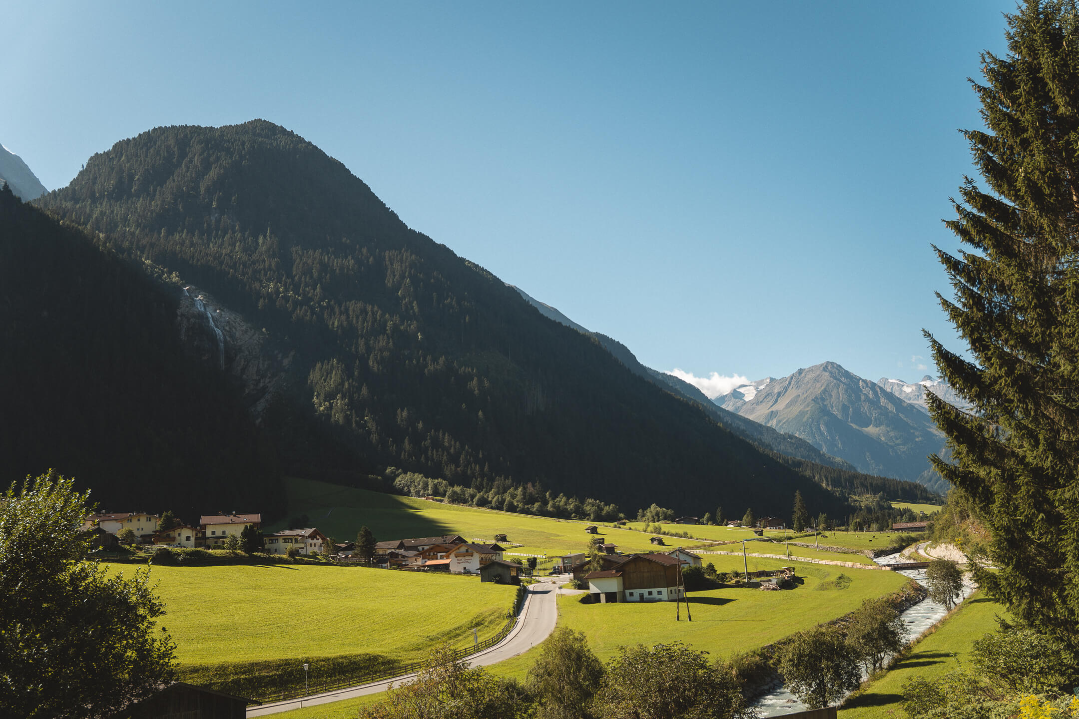 op vakantie naar stubaital