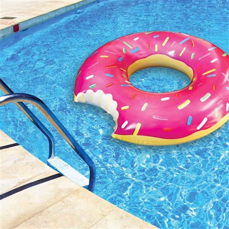 opblaasbare donut zwemband zembad speelgoed