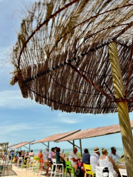 parasol op Ile de Ré