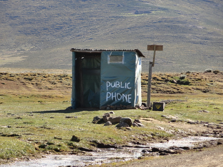public phone lesotho