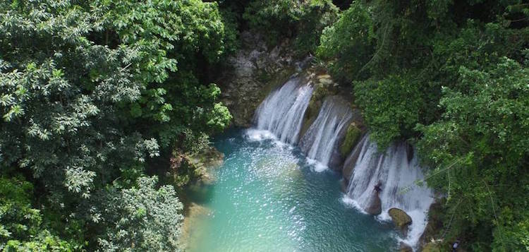 reach falls view watervallen jamaica