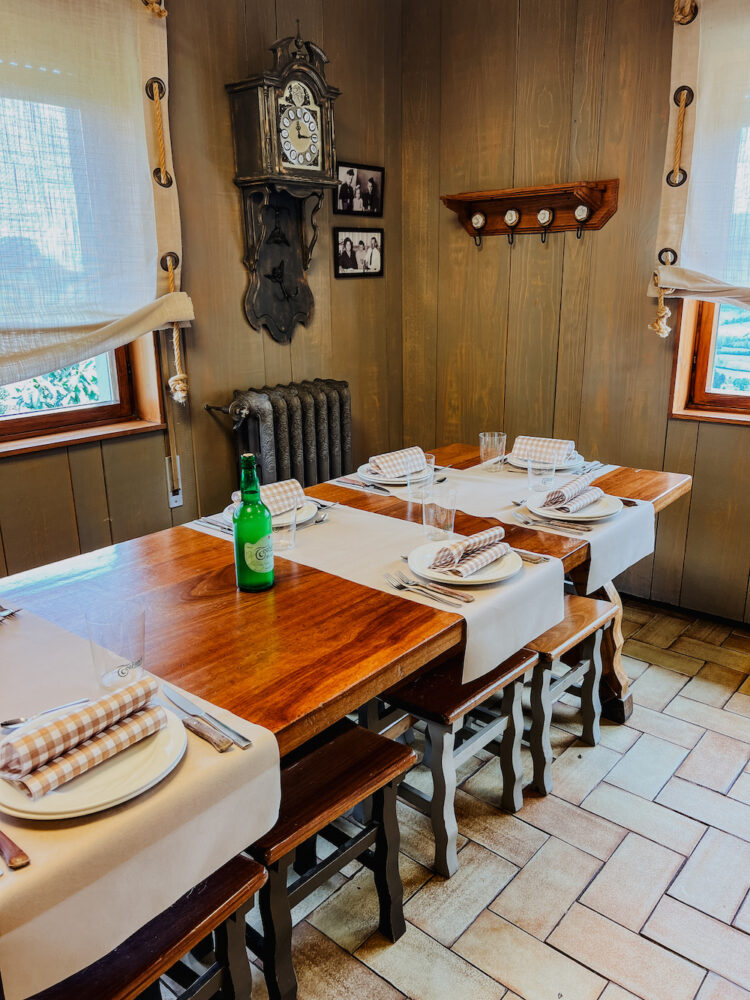 restaurant bij Casa Trabanco