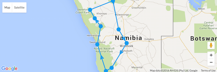 roadtrip afrika namibie