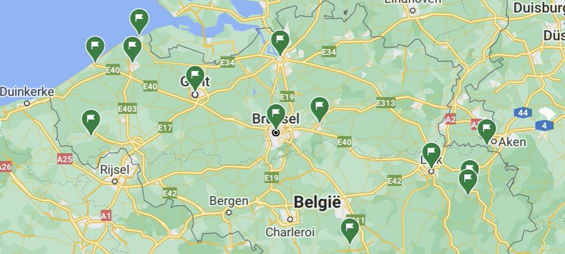 roadtrip in belgie