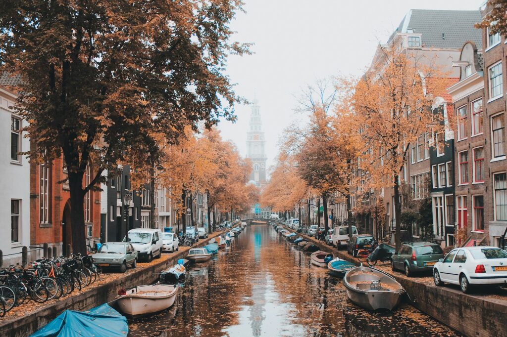 roadtrip in de herfst