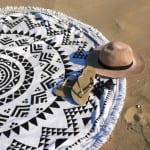 ronde Handdoek hoed hipps.nl