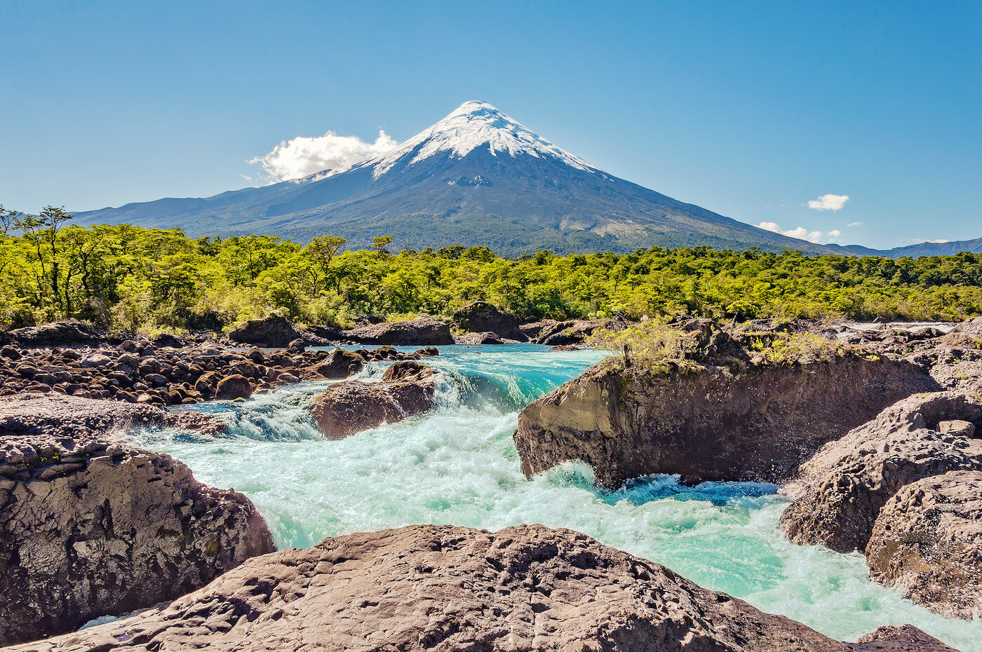 rondreis Chili merengebied Osorno vulkaan patagonie