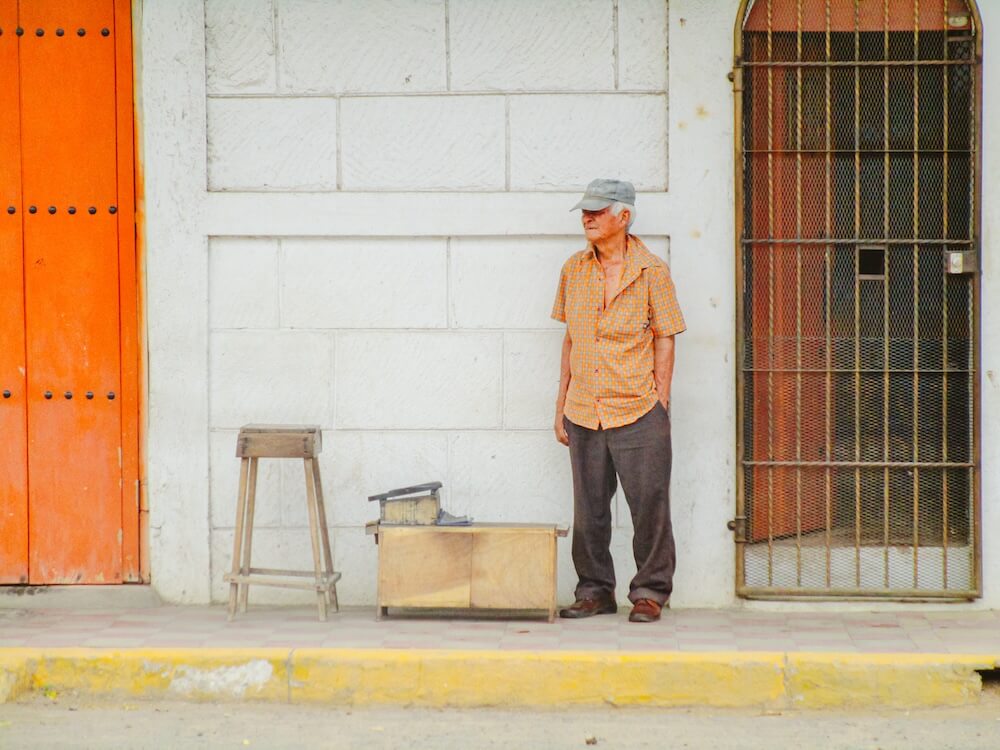 schoenmaker in Nicaragua