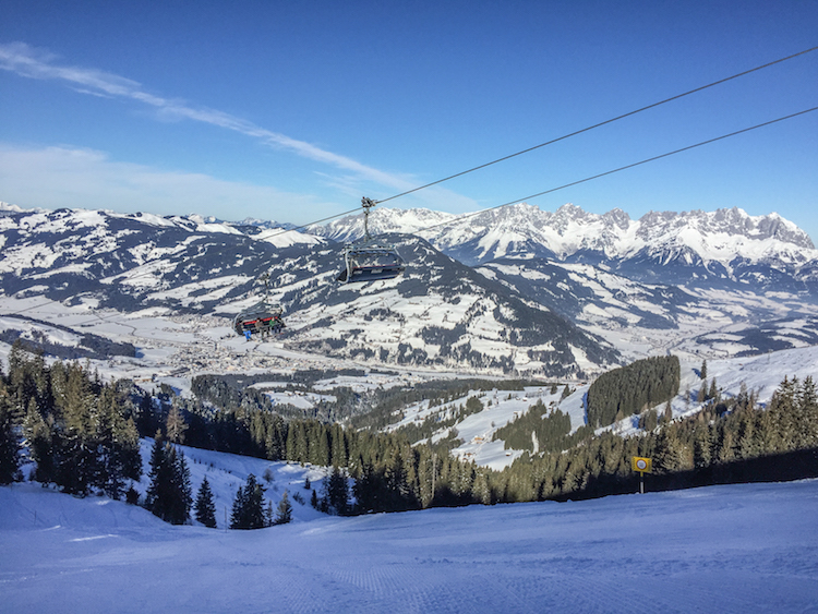 skigebied brixental oostenrijk skilift