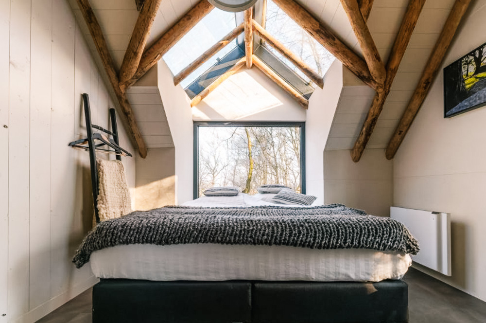 slaap in een boomhut in nederland