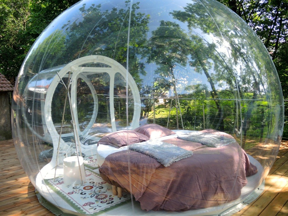 slapen-in-the-bubble-tent-vogezen-frankrijk