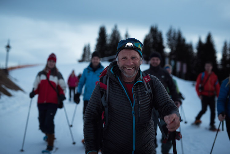 snowshoeing kitzbuheler alpen