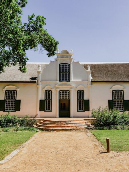 stellenbosch zuid-afrika wijngaarden