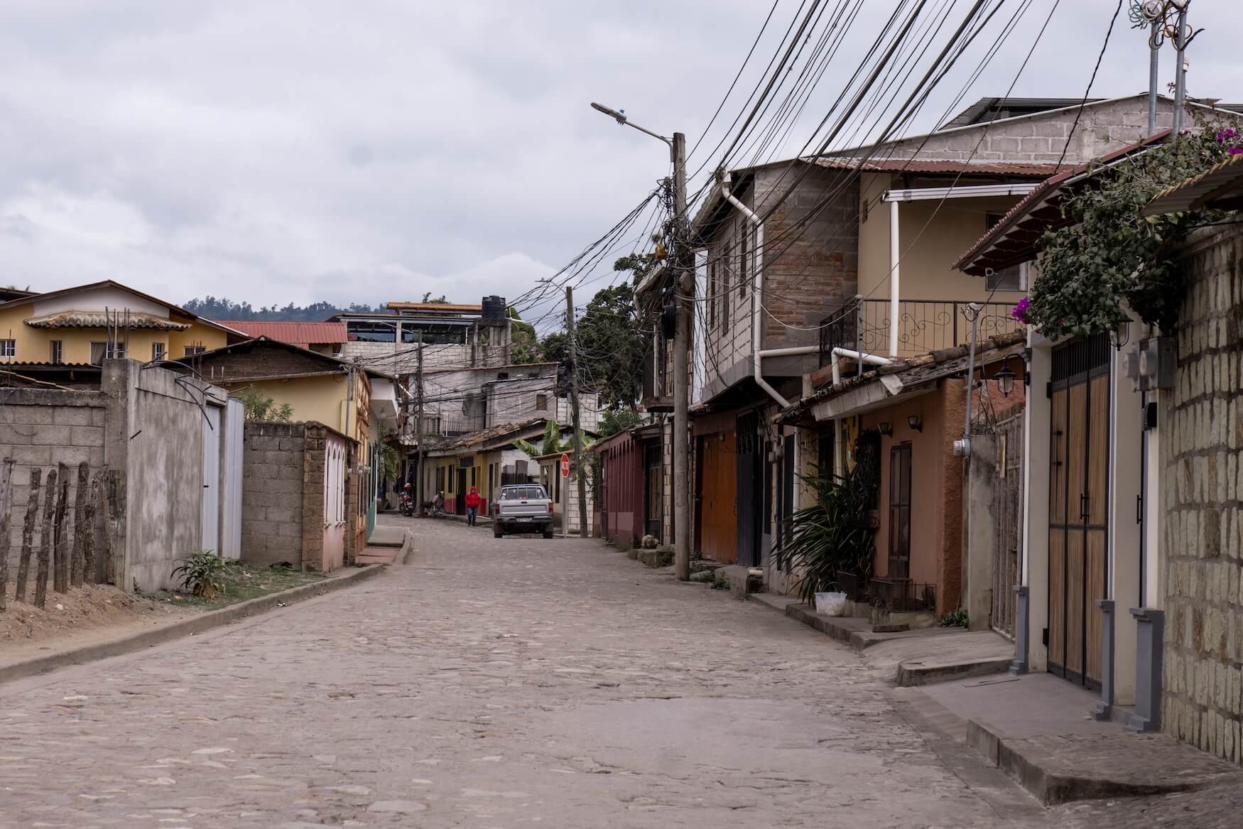 straatje Copan Ruinas