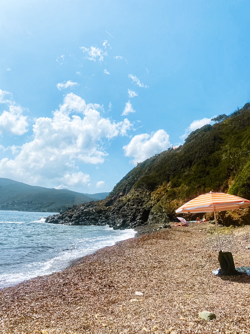 strand Toscane, baaitje