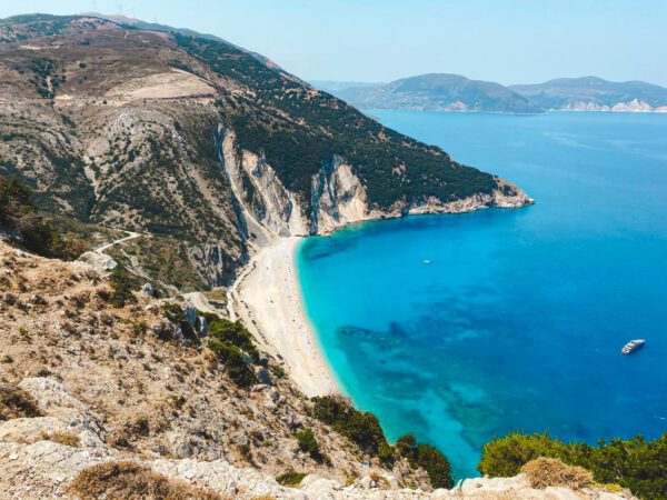 stranden kefalonia Myrtos Beach