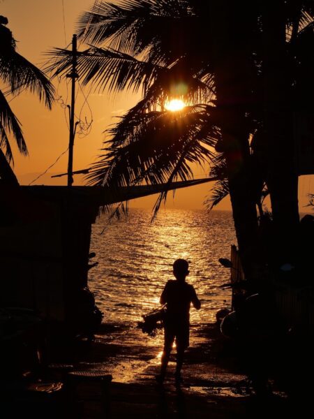 sunset bij moalboal cebu