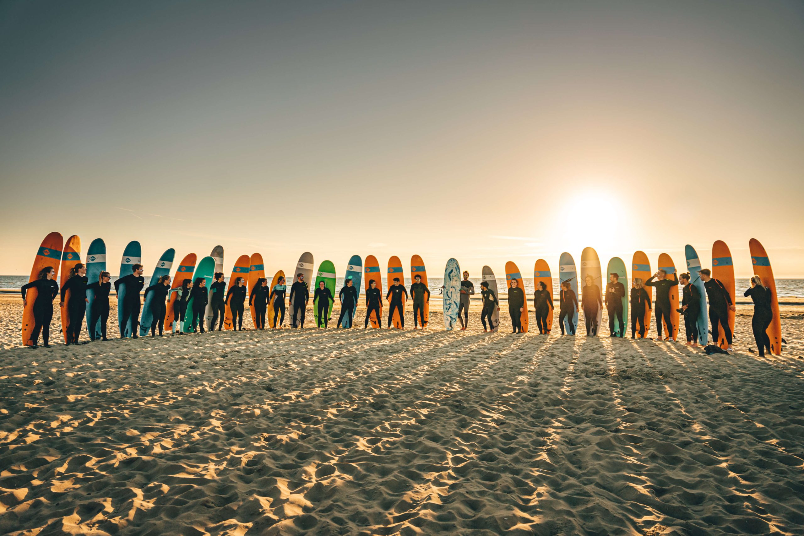 surfen beachcamp de lakens