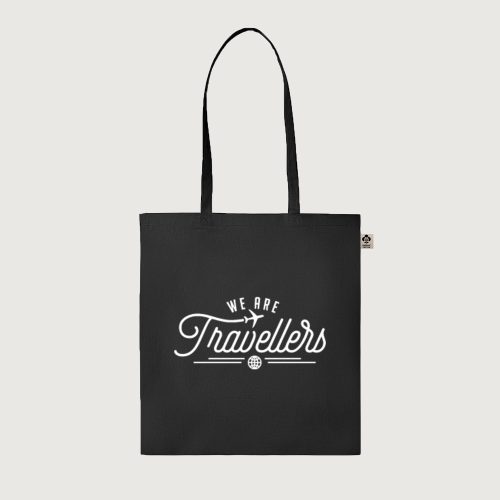 tas WeAreTravellers zwart