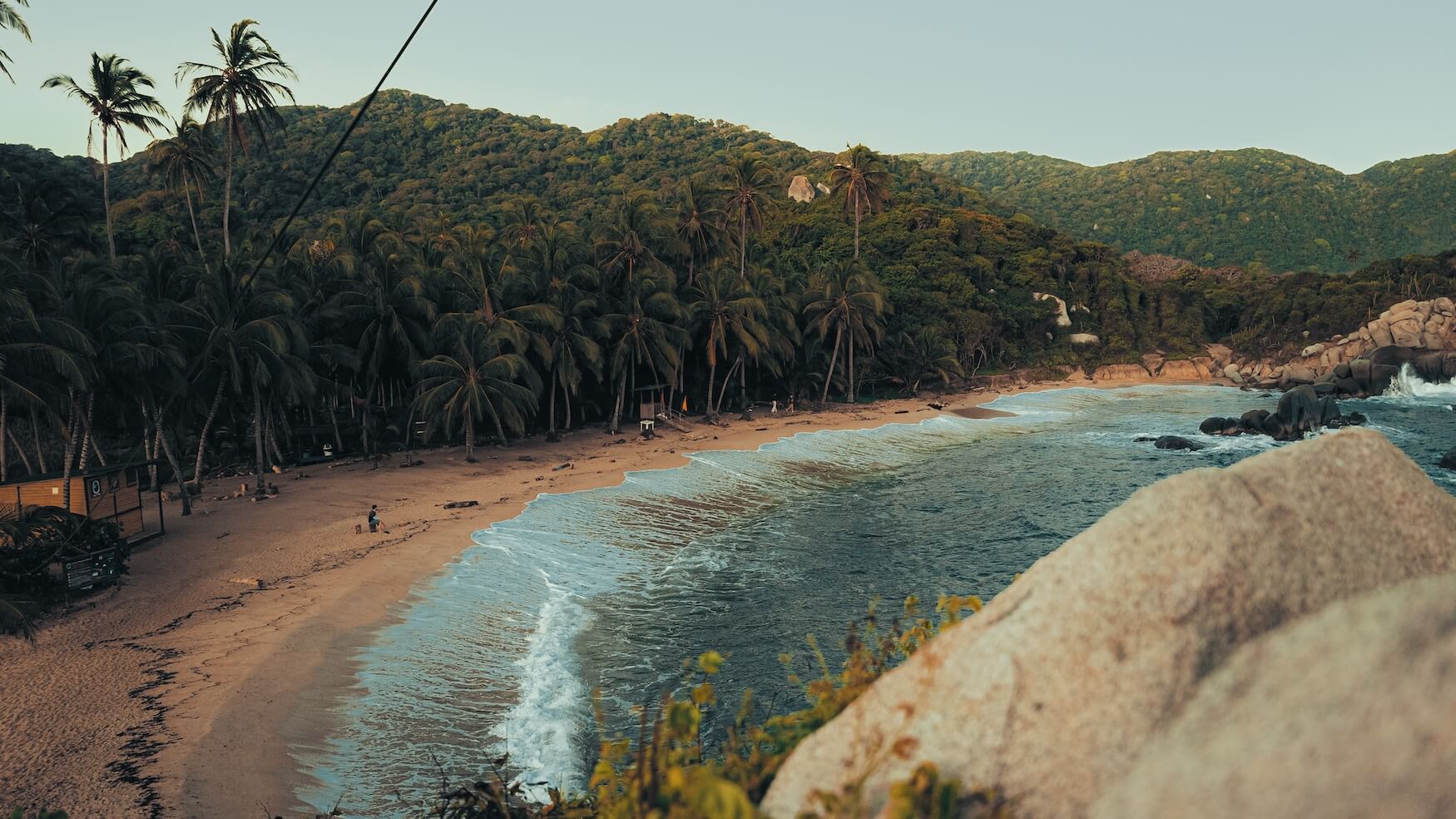 tayrona, Reisroute Colombia 4 weken
