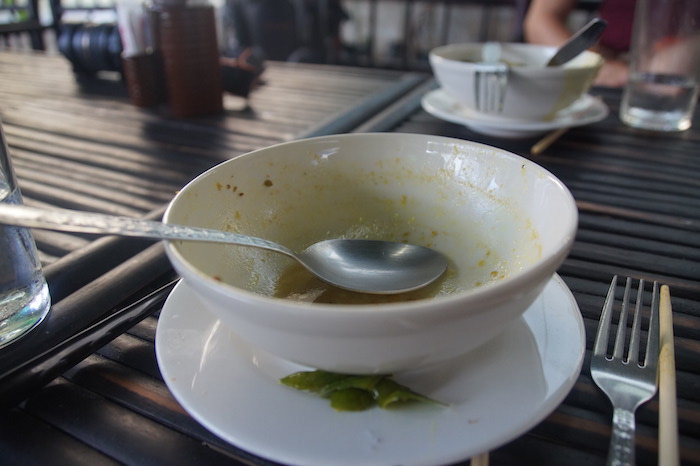 thailand kookcursus withlocals empty plate