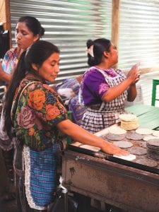 tortilla's chichicastenango in guatemala